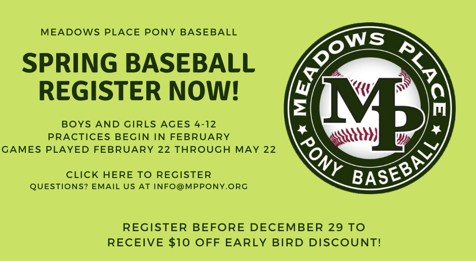 Spring 2025 Baseball Registration